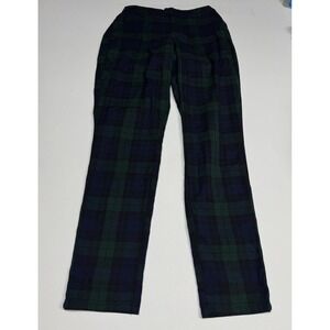 Hot Topic Womens Multicolor Plaid Pants Size Small Pockets Classic Comfortable
